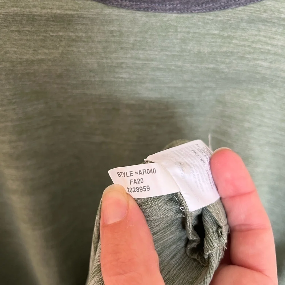 Crewcuts Green & Gray Long Sleeve top